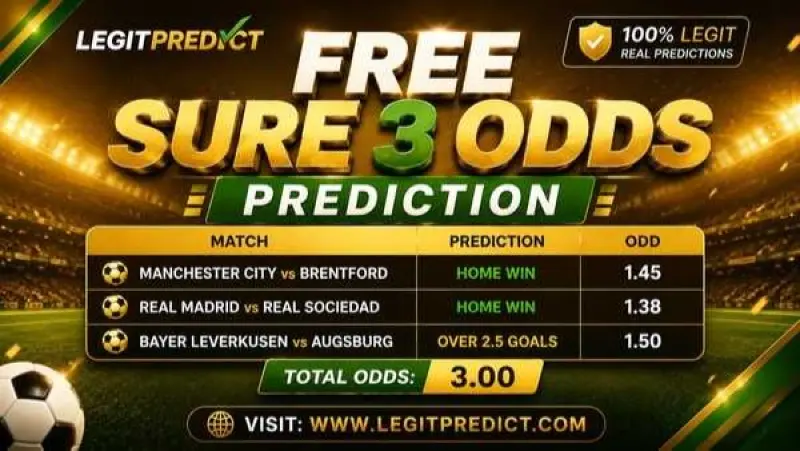 Free Sure 3 Odds Prediction Today